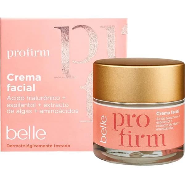 Crema profirm ácido hialurónico y espilantol BELLE, tarro 50 ml - 1 ud - Imagen del producto en Findit