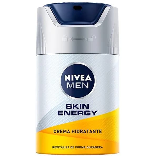 Crema facial Active Energy NIVEA MEN Q10, dosificador 50 ml - 1 ud - Imagen del producto en Findit