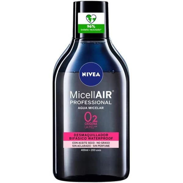 Agua micelar NIVEA Micellair Expert, bote 400 ml - 1 ud - Imagen del producto en Findit