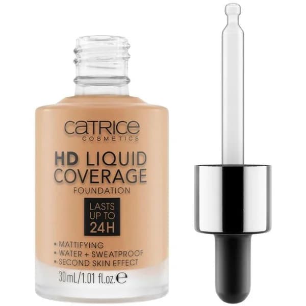 Base de maquillaje líquida hd coverag 046 CATRICE, pack 1 ud. - 1 ud - Imagen del producto en Findit
