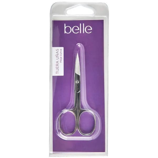 Tijeras para uñas curvas belle, pack 1 ud. - 1 ud - Imagen del producto en Findit