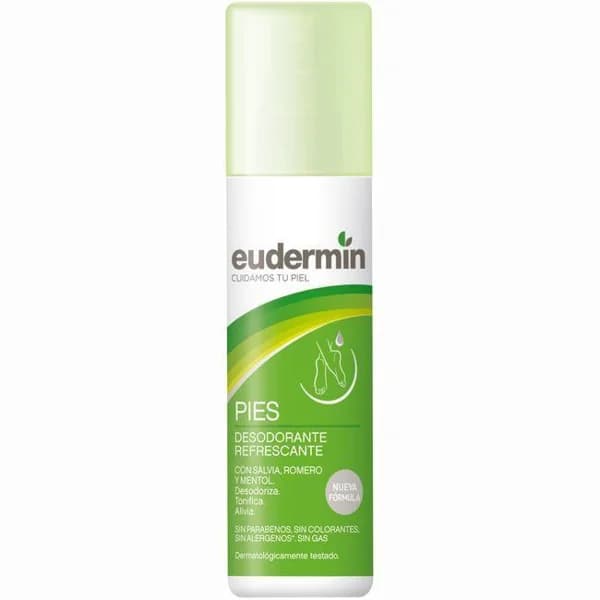 Desodorante para pies EUDERMIN, spray 125 ml - 0.13 l - Imagen del producto en Findit
