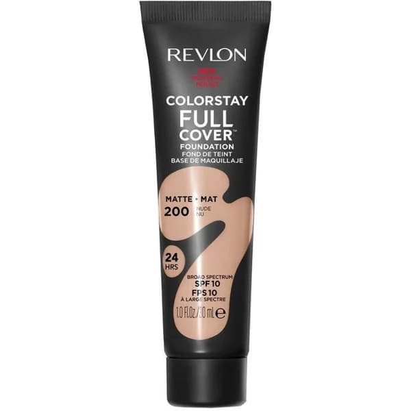 Base de maquillaje full cover nude 200 REVLON, 1 ud - 1 ud - Imagen del producto en Findit