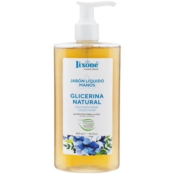 Jabón líquido manos con glicerina LIXONE, dosificador 300 ml - 0.3 l - Imagen del producto en Findit