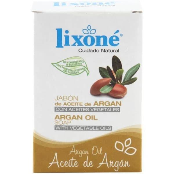 Jabón con aceite de argán LIXONE, pastilla 1 ud. - 1 ud - Imagen del producto en Findit