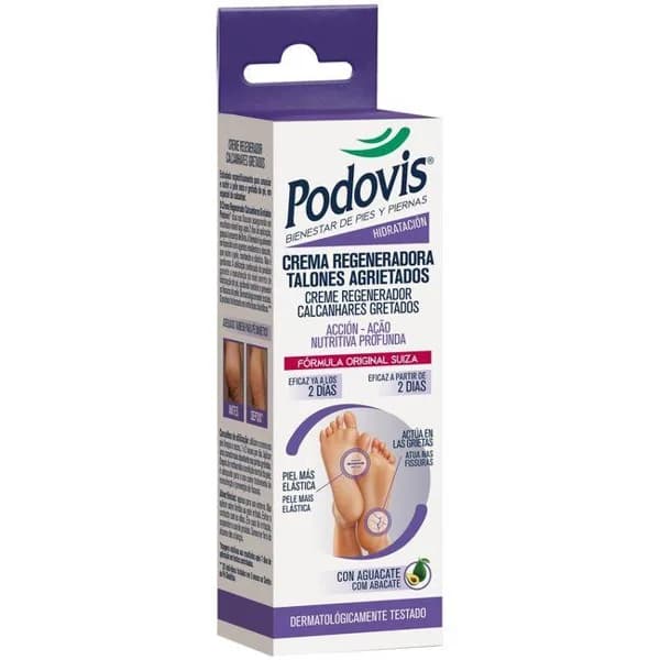Crema regeneradora talones agrietados PODOVIS, tubo 75 ml - 0.08 l - Imagen del producto en Findit