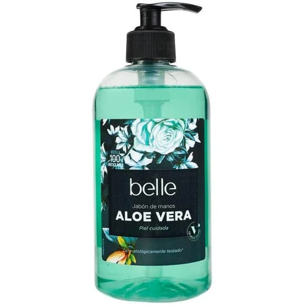 Jabón de manos con aloe vera BELLE, dosificador 500 ml - 0.5 l - Imagen del producto en Findit