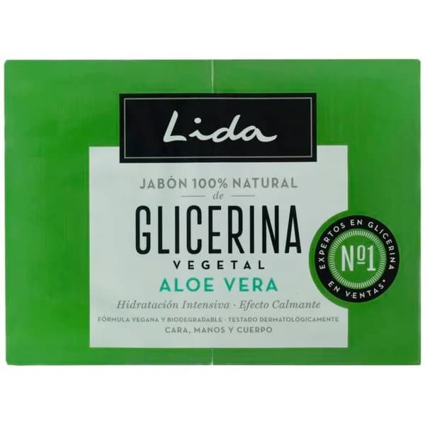 Jabón de aloe para manos LIDA, pack 2 uds - 2 ud - Imagen del producto en Findit