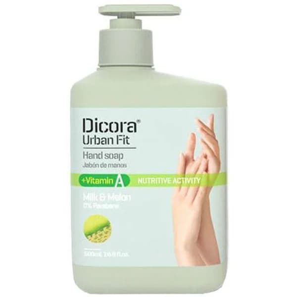 Jabón líquido de manos leche&melon DICORA, dosificador 500 ml - 0.5 l - Imagen del producto en Findit