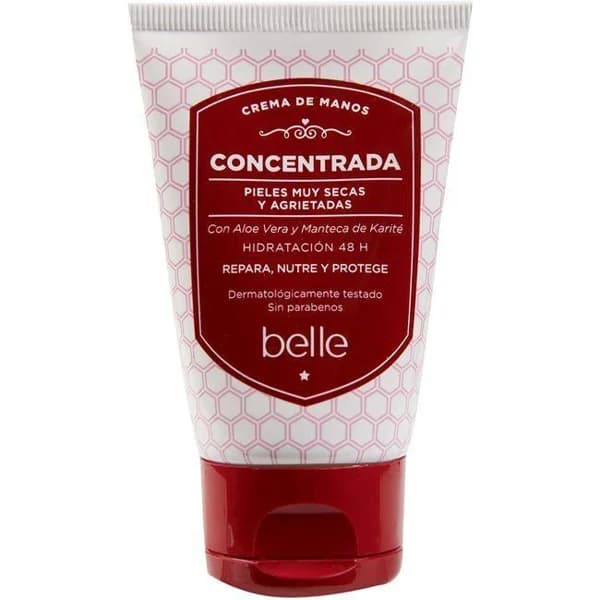 Crema de manos nutritiva concentrada belle, tubo 50 ml - 0.05 l - Imagen del producto en Findit