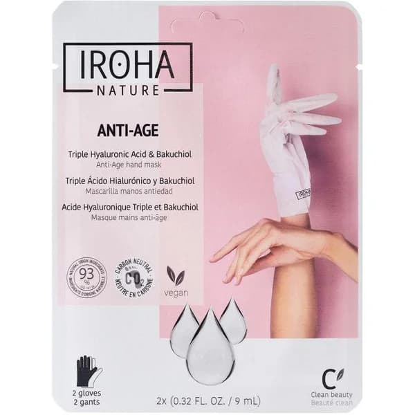 Guante mascarilla antiedad IROHA, pack 1 ud - 1 ud - Imagen del producto en Findit