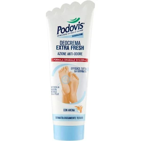 Desodorante en crema para pies extra fresca PODOVIS, tubo 100 ml - 0.1 l - Imagen del producto en Findit