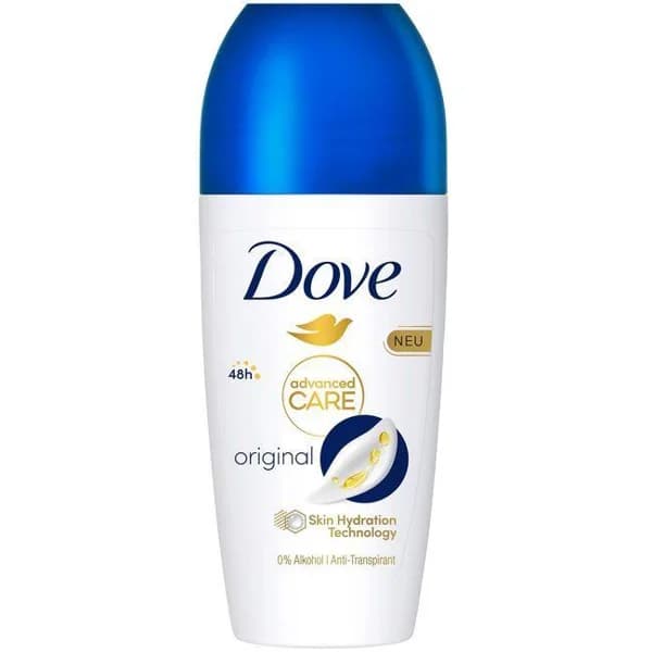 Desodorante original DOVE ADVANCE, roll-on 50 ml - 0.05 l - Imagen del producto en Findit