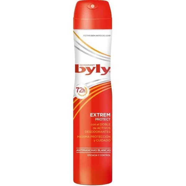 Desodorante extrem sin perfume BYLY, spray 200 ml - 1 ud - Imagen del producto en Findit