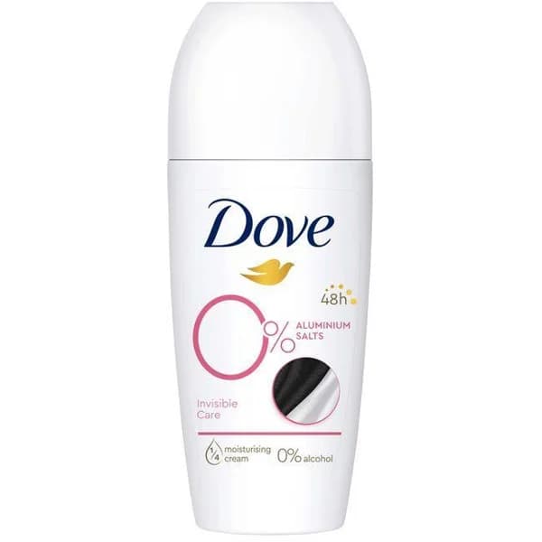Desodorante 0% invisible DOVE ADVANCE, roll-on 50 ml - 1 ud - Imagen del producto en Findit