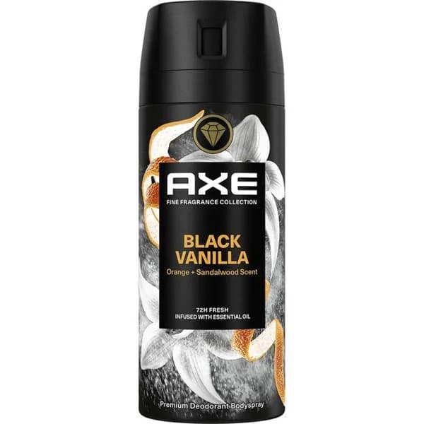 Desodorante fragance vainilla AXE, spray 150 ml - 1 ud - Imagen del producto en Findit