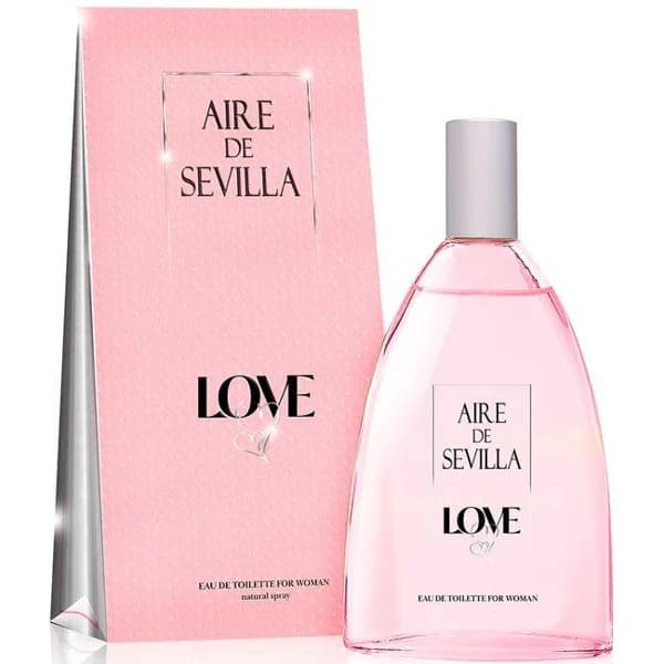 Colonia para mujer Love AIRE DE SEVILLA, vaporizador 150 ml - 1 ud - Imagen del producto en Findit