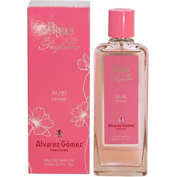 Agua de perfume para mujer Rubi ALVAREZ GÓMEZ, spray 150 ml - 1 ud - Imagen del producto en Findit
