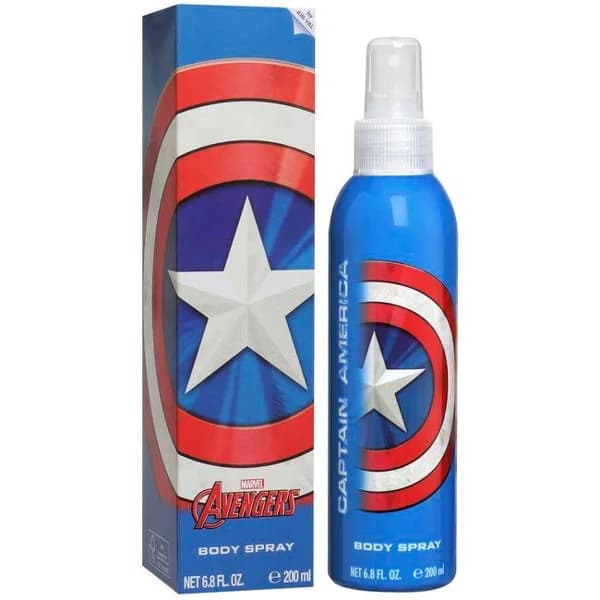 Body spray infantil CAPITAN AMERICA, spray 200 ml - 0.2 l - Imagen del producto en Findit