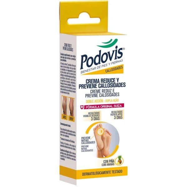 Crema reduce y previene callosidades PODOVIS, tubo 60 ml - 0.06 l - Imagen del producto en Findit