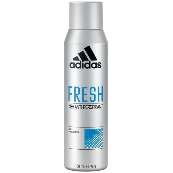 Desodorante 48h anti-perspirant fresh ADIDAS, spray 150 ml - 1 ud - Imagen del producto en Findit