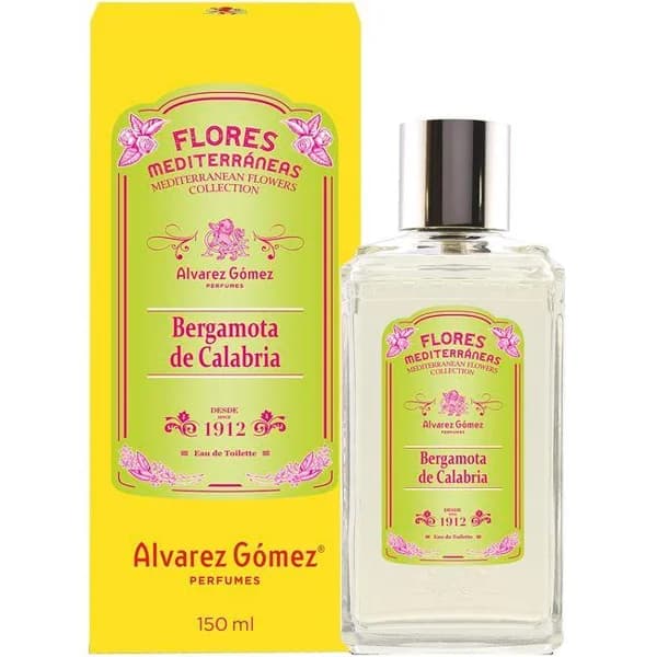 Colonia de flores bergamota ÁLVAREZ GÓMEZ, vaporizador 150 ml - 1 ud - Imagen del producto en Findit