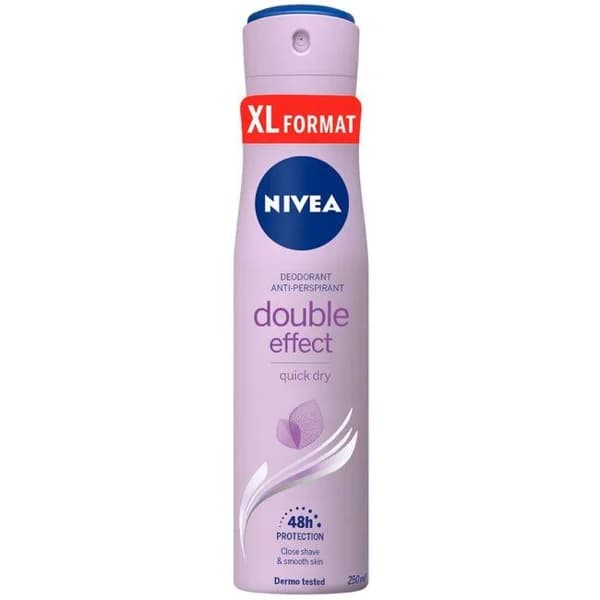 Desodorante double effect NIVEA, spray 250 ml - 1 ud - Imagen del producto en Findit