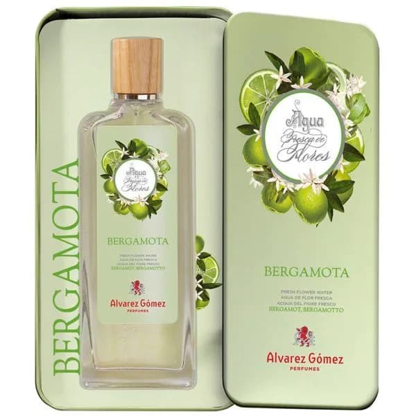 Agua fresca de flores bergamota ÁLVAREZ GÓMEZ, lata 150 ml - 1 ud - Imagen del producto en Findit