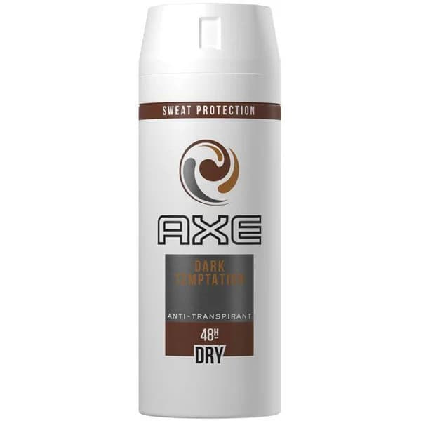Desodorante para hombre Dry Dark Temptation AXE, spray 150 ml - 1 ud - Imagen del producto en Findit