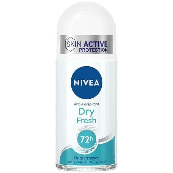 Desodorante NIVEA DRY FRESH, roll on 50 ml - 1 ud - Imagen del producto en Findit