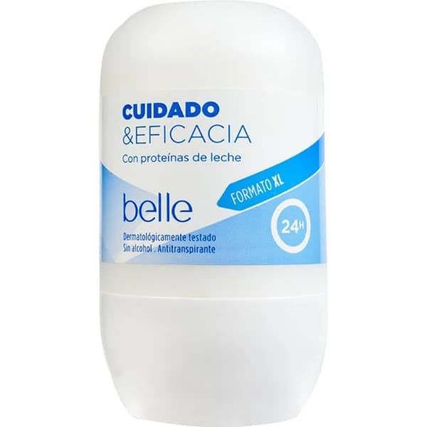 Desodorante con proteinas de leche BELLE, roll on 75 ml - 1 ud - Imagen del producto en Findit