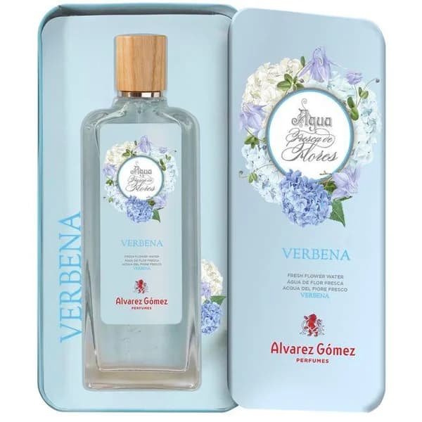 Agua fresca de flores verbena ÁLVAREZ GÓMEZ, lata 150 ml - 1 ud - Imagen del producto en Findit