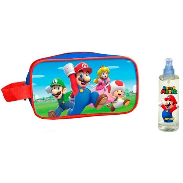 Neceser + body spray  SUPER MARIO, 1 ud - 1 ud - Imagen del producto en Findit