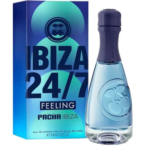 Colonia para hombre Ibiza 24/7 Feeling PACHA, vaporizador 80 ml - 1 ud - Imagen del producto en Findit