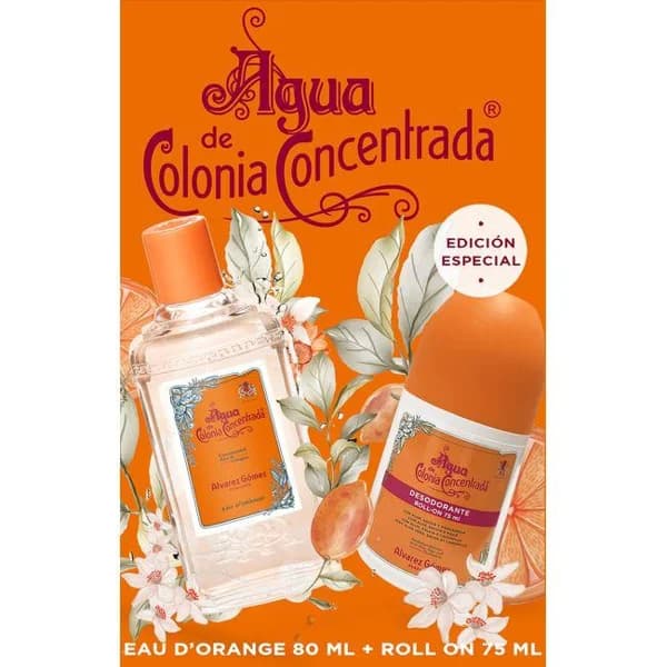 Agua de colonia DŽorange+ desodorante ÁLVAREZ GÓMEZ, pack 1 ud - 1 ud - Imagen del producto en Findit