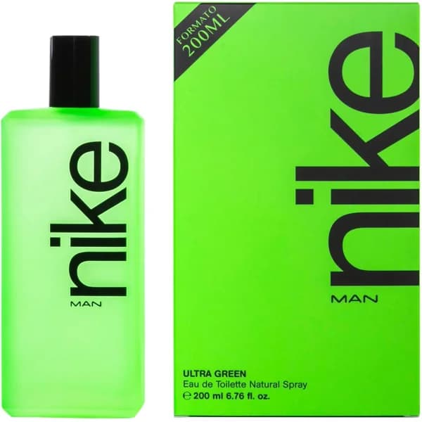 Colonia pra hombre Ultra Green NIKE, vaporizador 200 ml - 1 ud - Imagen del producto en Findit