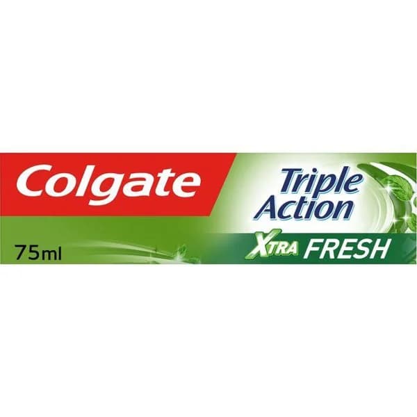 Dentífrico triple acción frescor COLGATE, tubo 75 ml - 0.08 l - Imagen del producto en Findit