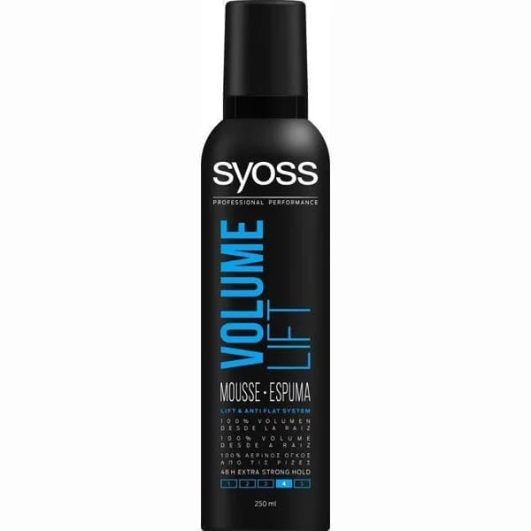 Espuma volumen SYOSS, spray 250 ml - 1 ud - Imagen del producto en Findit