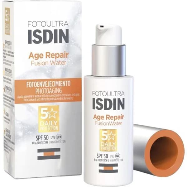 Protector SPF50 ISDIN FOTOULTRA AGE REPAIR, dosificador 50 ml - 0.05 l - Imagen del producto en Findit