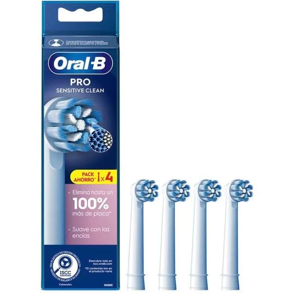 Cepillo sensitive ORAL B, recambio 4 uds - 4 ud - Imagen del producto en Findit