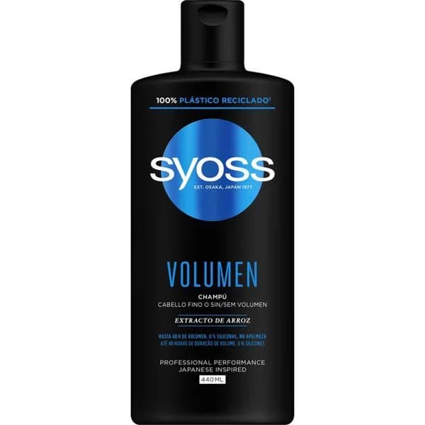 Champú volumen SYOSS, bote 440 ml - 0.44 l - Imagen del producto en Findit