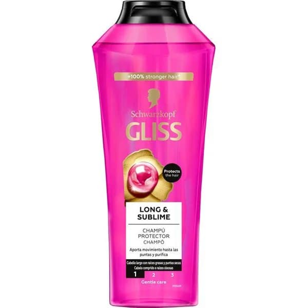 Champú GLISS LONG&SUBLIME, bote 400 ml - 0.4 l - Imagen del producto en Findit