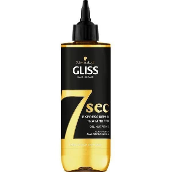 Mascarilla 7 seconds express oil nutritive GLISS, bote 200 ml - 1 ud - Imagen del producto en Findit
