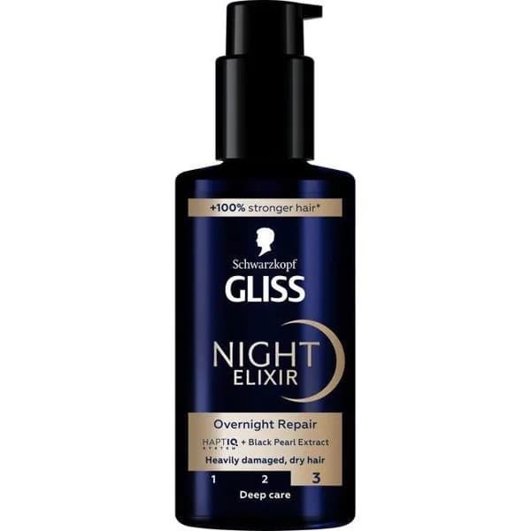 Serum night elixir GLISS ULTIMATE REPAIR, dosificador 100 ml - 1 ud - Imagen del producto en Findit