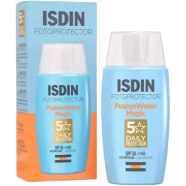 Fotoprotector Fusion Water Magic FP50+ ISDIN, bote 50 ml - 0.05 l - Imagen del producto en Findit