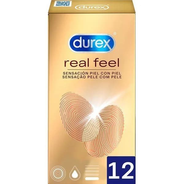 Preservativos real feel DUREX, caja 12 uds. - 1 ud - Imagen del producto en Findit