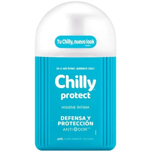 Gel higiene íntima CHILLY PROTECT, bote 250 ml - 0.25 l - Imagen del producto en Findit