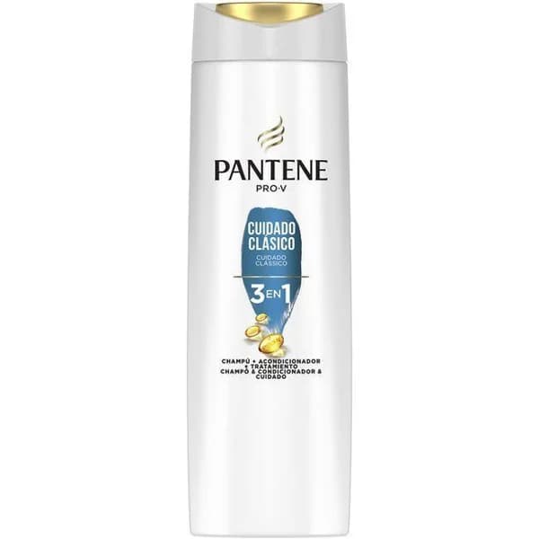 Champú clásico 3n1 PANTENE, bote 300 ml - 0.3 l - Imagen del producto en Findit
