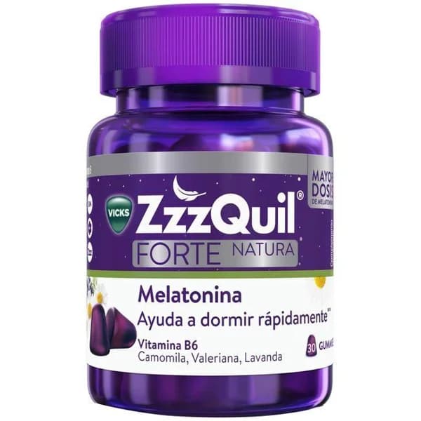 Gominolas melatonin forte ZZZQUIL, bote 30 uds - 30 ud - Imagen del producto en Findit