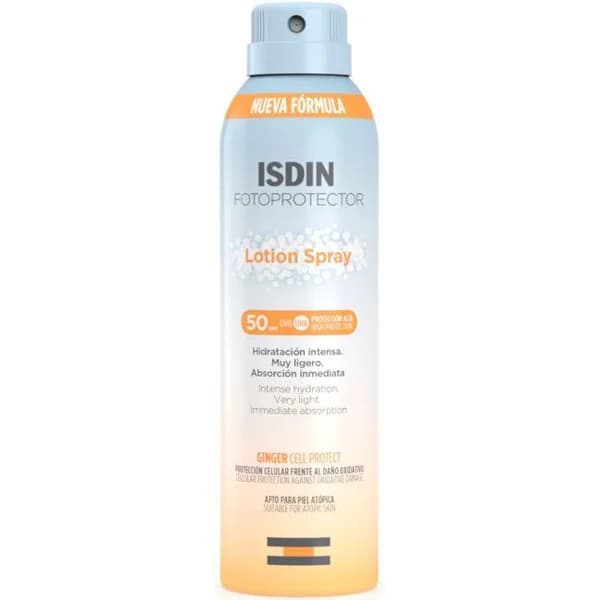 Fotoprotector loción SPF50 ISDIN, spray 200 ml - 0.2 l - Imagen del producto en Findit